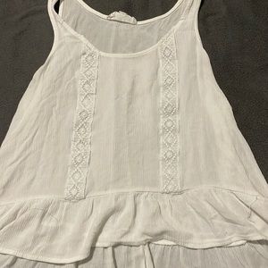 White tank top